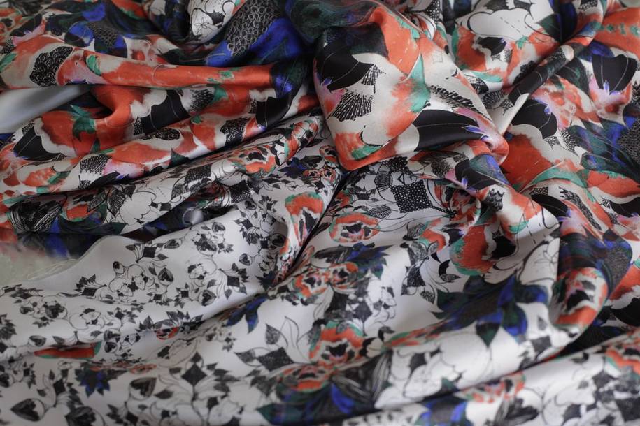 aurélia leblanc créatrice textile impression numérique fleurs jean-paul gaultier